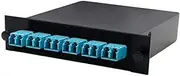 Addon ADD-3BAYC1MP6LCDM3 Cassette for 3 Bay Patch Panel, 1 MPO in, 6 LC Duplex Out, MULTIMODE DUPLE