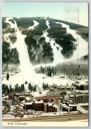 c1980s Vail Colorado Ski Resort Lionshead Bwana Simba Gondola Continental