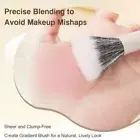 Multifunction Blusher Brush Fluffy Highlighter Brush for Women