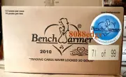 2010 BENCHWARMER SIGNATURE SERIES INTERNATIONAL 12 BOX SEALED CASE #71/99 RARE