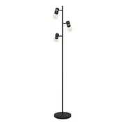 Lurone Table Lamp 3 Lights Black / Brass Steel - 900179N
