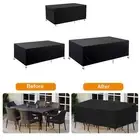 Patio Furniture Cover Table and Chair Set Cover for Winter Outside Yard