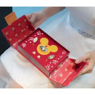 迪士尼彌月滿月黃金禮盒 2020全新包裝 超萌登場 晶漾金飾鑽石JingYang Jewelry