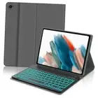 Samsung Galaxy Tab A8 Case with Keyboard 10.5 inch, Magnetic Detachable Grey
