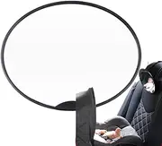 Car Seat Mirror For Baby - Adjustable Swivel Wide View Baby Carseat Mirror | 360 Degree Rotate Adjustable Shatterproof Wide View Monitor For Night Travel Stroller Toddler Kids Vehicle
