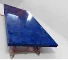 Lapis Lazuli Dining Table, Marble Slab Table Top, Counter Bar Table, Home Decors