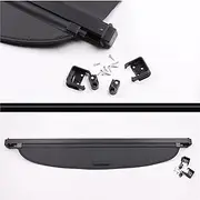 Luggage Shade Szwaldaper Car Trunk Cargo Cover, for BMW, for X2 F39 M35i M Sport 2018~2023, Tray Safety Shield Rear Rack Curtain Partition Privacy Accessories(Leather)