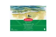 Derwent Academy Art Craft Watercolour A3 Landscape Paper Pad 12 Sheet 300Gsm