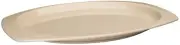 15" x 10-5/8" Melamine Rectangular Platters, Tan (2 Dozen)