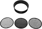 BESTOYARD 3pcs Handheld Soil Sieve Ergonomic Design with Mesh for Efficient Sifting of Soil Sand and Rocks for Gardening and Classroom Use