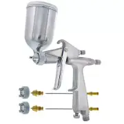 MINI Pistol Grip Touch-Up Detail Airbrush PAINT SPRAY GUN w-3 Tips 0.5 0.8 1.0mm