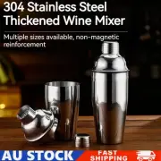 Stainless Steel Mixer Hand Shaker Cocktail Glass Coke Coffee Juice Tea Utensils