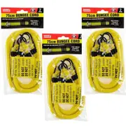 Ozoffer 6PCS 75CM Heavy Duty 10MM Strong Stretched Bungee Cord Strap Car Roof Luggage