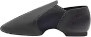 [Asyusyu] Jazz Shoes Neo-Flex Slip on Soft PU Leather Jazz Shoes, Modern Split Sole Dance Shoes for Women and Men