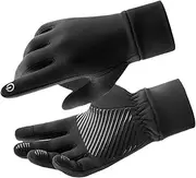 [Opvonxeh] Winter Hand Gloves, Women's Touch Gloves, Windproof Ice Skating Gloves, Non-Slip Gloves with Touch Screen Fingers, Running Equipment for Women and Men