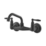 Swiss Madison SM-BF110 Loire 1.2 GPM Wall Mounted Bridge Bathroom - Black