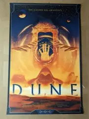 Dune Movie Poster Matthew Griffin LImited Ed of 200