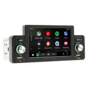1 Din Car Radio Bluetooth Multimedia MP5 Player 5 in Carplay Android Auto FM USB