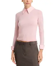 Alicia and Olivia Porla Collared Sweater