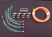 CNC 18awg 4 Lead DS Flexion Ultra Flex Stepper Motor Cable 80ft 4 Axis Kit