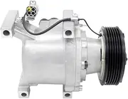 Compatible for Corolla E12 4472607100, Automotive Air Conditioning AC Compressor Accessories 12V 6 PK
