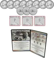 Complete WWII Silver Nickel Collection
