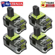 4X 18V 9.0Ah 7Ah Lithium Battery For Ryobi P108 ONE Plus P104 P105 P107 RB18L26