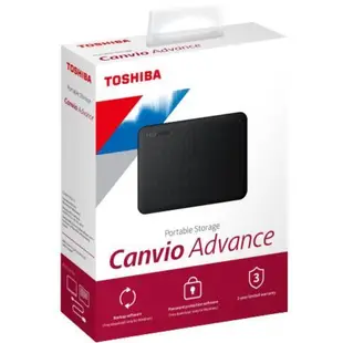 TOSHIBA Canvio Advance V10 1TB 1T 2TB 2T 4TB 4T 2.5吋行動硬碟