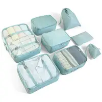 在飛比找樂天市場購物網優惠-8 Pcs Set Packing Cube Bag Tra