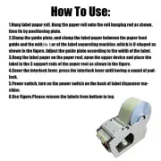 Label Stripping Machine Automatic Labeler Separating Dispenser Tools X-130 .