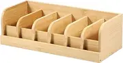 Belt Organizer for Drawer, Storage Box and Container Holder for Men and Women (Wood Color)