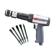 119MAXK Vibration Reduced Long Barrel Air Hammer 5-Piece Chisel Set, 2530 BPM...