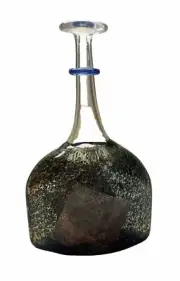 Kosta Boda Satellite Collection Glass Bottle Vase Bertil Vallien BRAND NEW