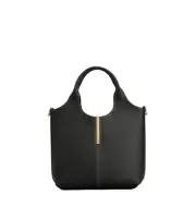 TOD'S $1195 Black Leather Mini Tote Shopping Bag New And Authentic