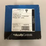 Acuity Controls RCMS 10 G2 Large Motion Extended Range 360* Lens NIB