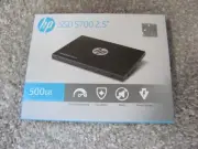 New HP SSD S700 500GB 2.5 " SATA III Internal Solid State Drive (2DP99AA#ABC)
