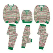 Christmas Family Matching Pyjamas Women Men Kids Xmas Nightwear PJs Sets AU