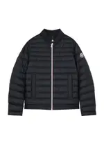 Moncler Kids Urzay Quilted Shell Jacket (12-14 Years) - Blue 14 years