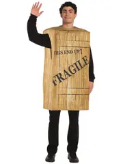 Hobbypos Fragile Box A Christmas Story Leg Lamp Crate Funny Stag Night Adult Mens Costume