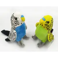 在飛比找蝦皮購物優惠-仿真鸚鵡系列~小虎皮 鸚鵡娃娃~ 可愛 讓你融化小鳥  鸚鵡