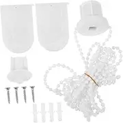 GAXIRE 1Set Roller Blind Fittings Replacement Kit Complete Curtain Accessories with Clutch and Mounting Bracket for Easy Installation and Operation Construction