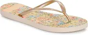 [Rip Curl] Lip Curl Women's Flip Flops (EVA Material, Bloom) (16 LWOT/FOLLOW THE SUN BLOOM OPEN TOE) Women's Cushion