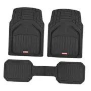 943-BK FlexTough Defender Car Floor Mats -Next Generation Deep Dish Black
