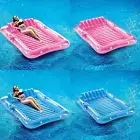 Inflatable Floating Water Hammock Float Pool Lounge Bed Swimming Chair Beach Bed