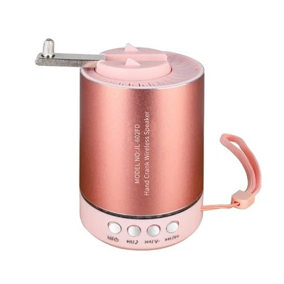 Hand Crank Bluetooth Speaker Portable AM/FM Emergency Radio Speaker for9553