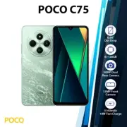 Xiaomi POCO C75 Unlocked Android Cell Phone (Green/6GB+128GB/Dual SIM/NEW)