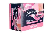 Libra Ultra Thin Super Pads With Wings 108 Pack