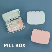 Daily Pill Box Portable Organizer Case Medicine Travel Storage Dispenser Case