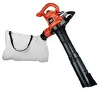 Black+Decker BV3600 Blower/Vacuum/Mulcher, 12 A, 180/230 mph Air, Black