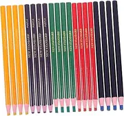 Cabilock 20pcs Portable China Markers Wax Pencil Household Grease Pencil Peel-off Crayon Set Drawing Accessory